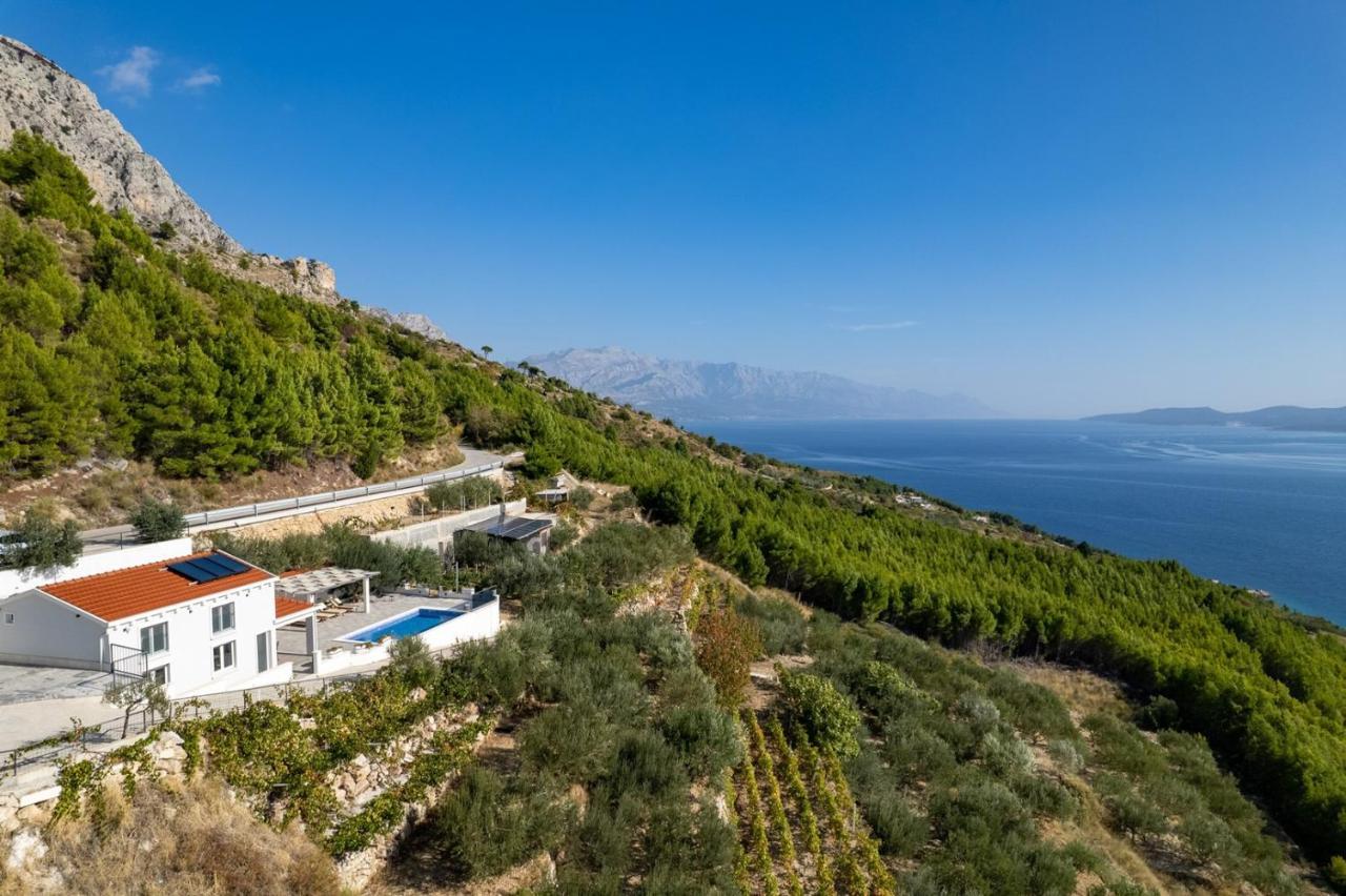 Villa Dream With Private Pool, 2 Bedrooms With En-Suite Bathrooms, Sea View Omis Bagian luar foto
