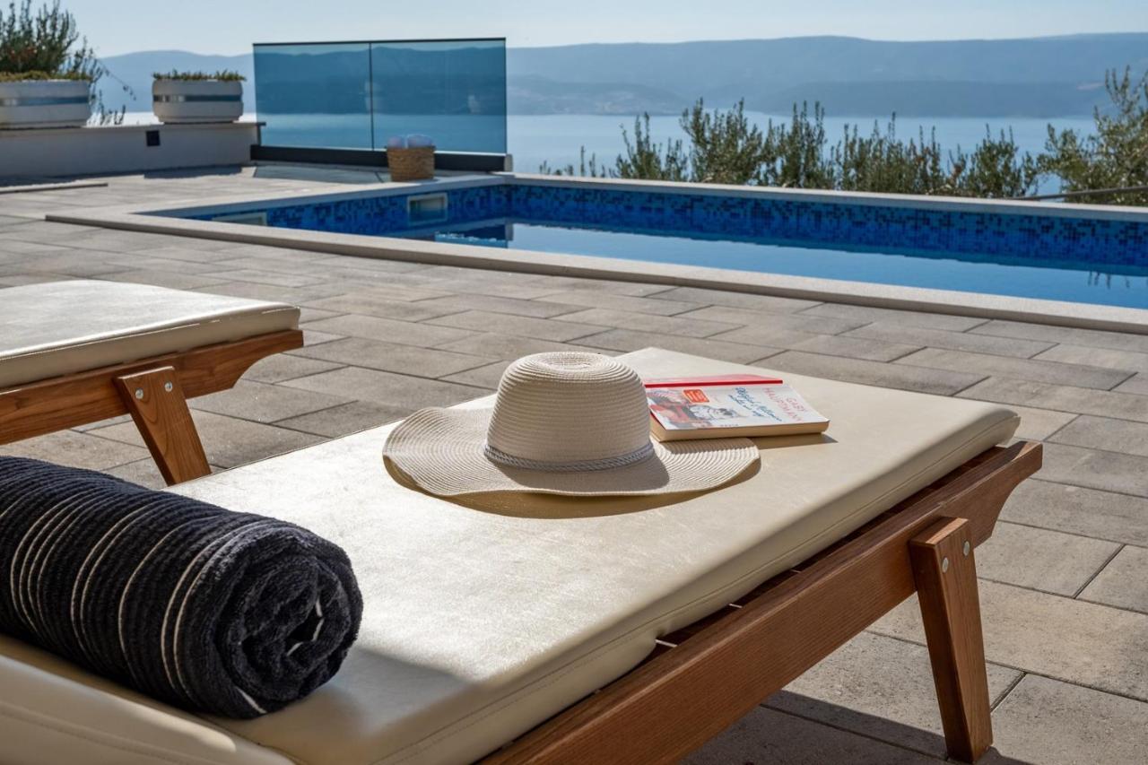 Villa Dream With Private Pool, 2 Bedrooms With En-Suite Bathrooms, Sea View Omis Bagian luar foto